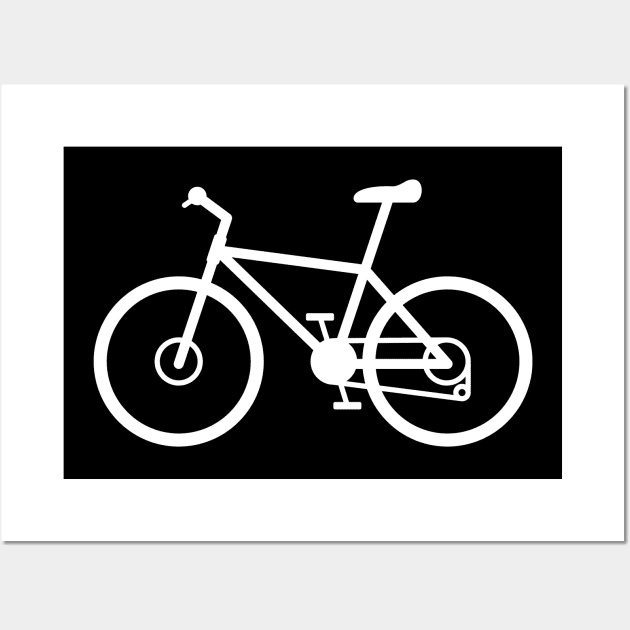 Trail Mountain Road Bike Wall Art by hobrath